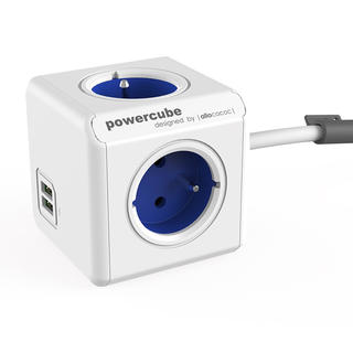 Rozbočovač PowerCube Extended USB modrý 1