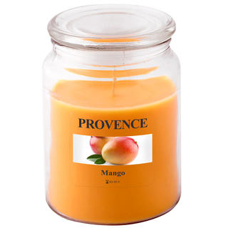 Sviečka v skle s viečkom, mango 1
