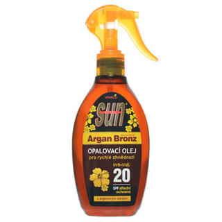 Arganový opaľovací olej SPF 20 200 ml 1