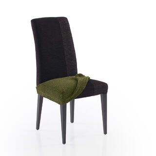 Super strečové poťahy NIAGARA zelená, stoličky 2 ks (40 x 40 cm) 1