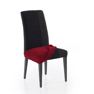 Super strečové poťahy NIAGARA bordó, stoličky 2 ks (40 x 40 cm) 1