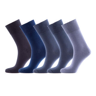 Zdravotné ponožky z BIO bavlny so striebrom a pružným lemom 1