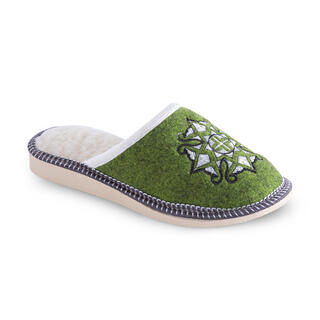 Dámske zelené papuče JELKA zelené