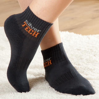 Ponožky so striebornými vláknami 5 párov, veľ. 45 - 46 1