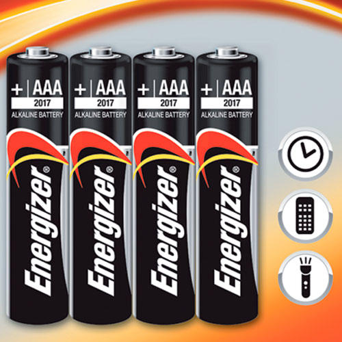 Alkalické batérie Energizer 4x AAA 1