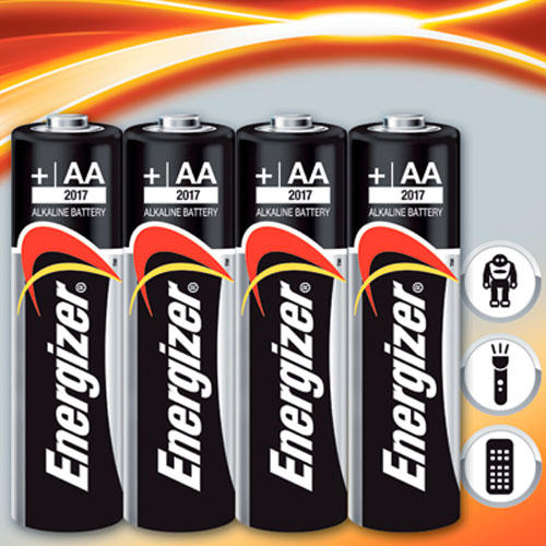 Alkalické batérie Energizer 4x AA 1