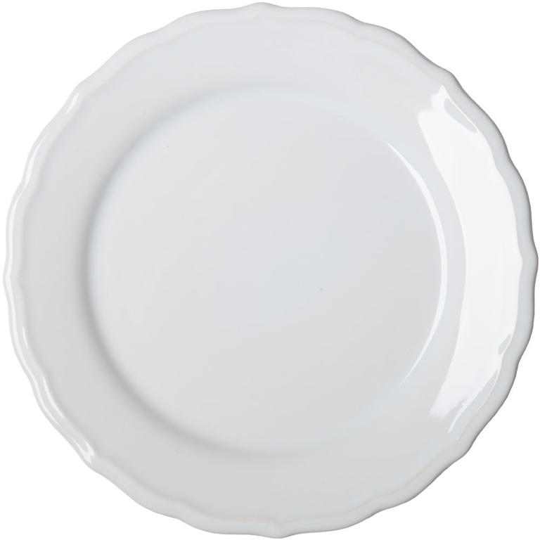Keramický plytký tanier s plastickým zdobením 1