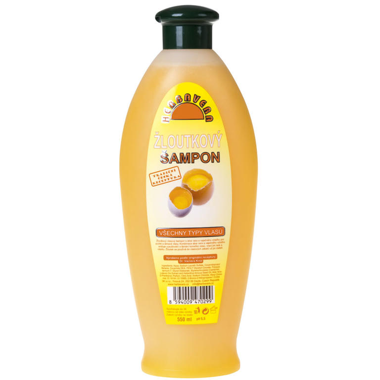 Herbavera šampón žĺtkový s Aloe 550 ml 1