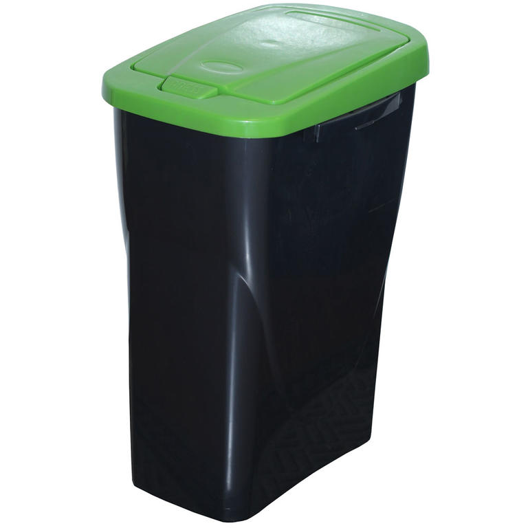 Kôš na triedený odpad zelené veko 25 l 1