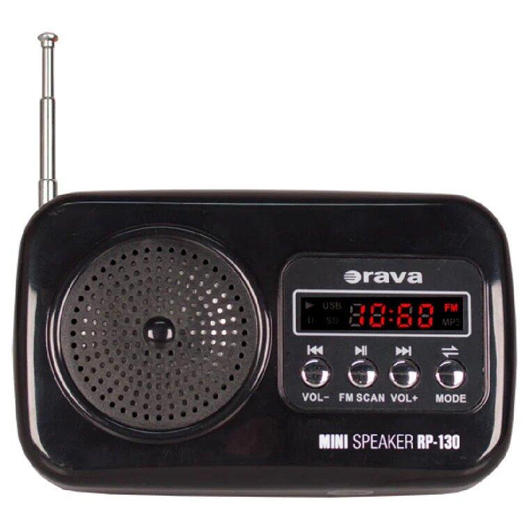 Prenosné rádio s USB Orava RP-130 B čierne 1