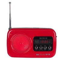 Prenosné rádio s USB Orava RP-130 R červené 1