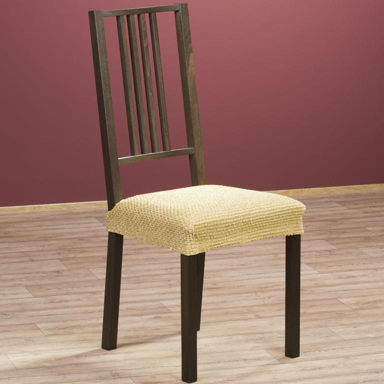 Luxusné multielastické poťahy ZAFIRO gold, stoličky 2 ks 40 x 40 cm 1