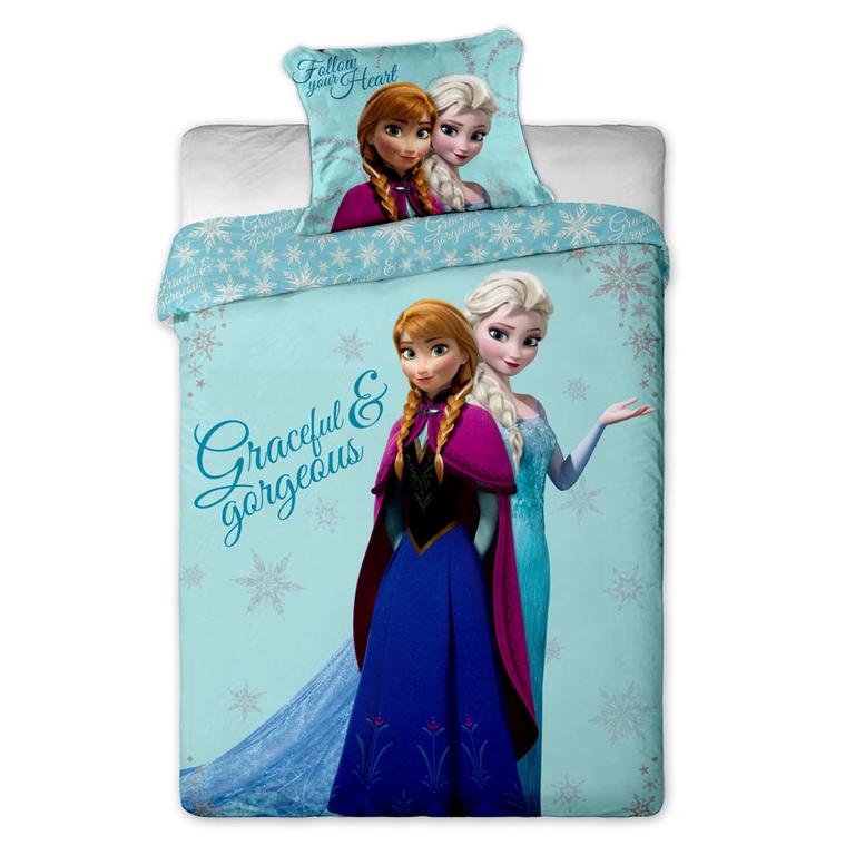 Detské posteľné obliečky Ľadové kráľovstvo sestry 1