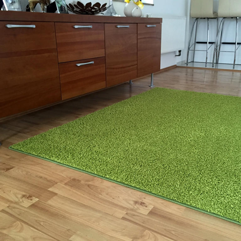 Kusový koberec SHAGGY zelený, 60 x 110 cm 1