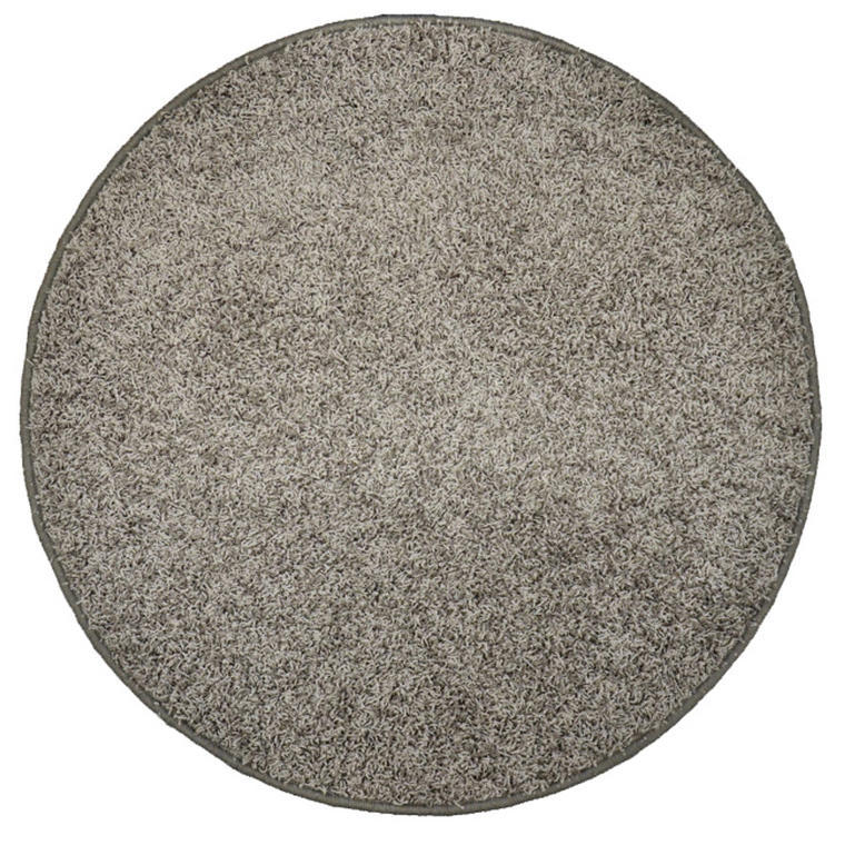Okrúhly koberec SHAGGY šedý 1