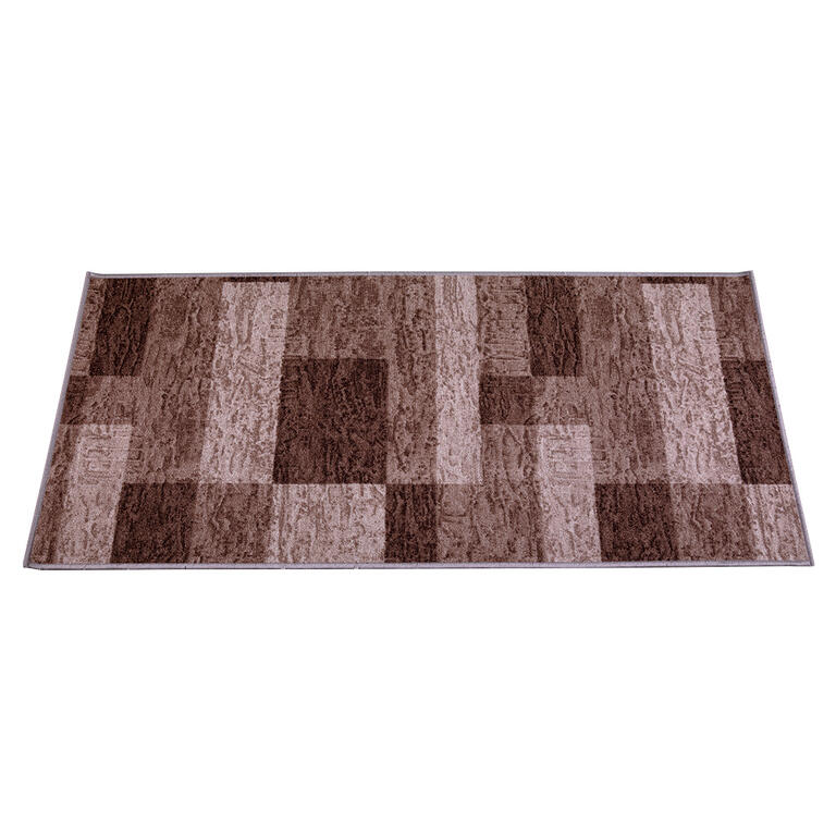 Kusový koberec ICONA hnedá 67 x 150 cm