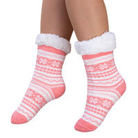 Ponožky na spanie BERIT lososové, veľ. 39 - 41 1