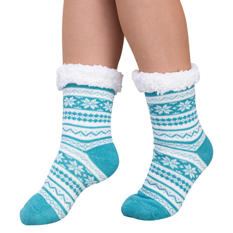 Ponožky na spanie BERIT zelené, veľ. 39 - 41 1