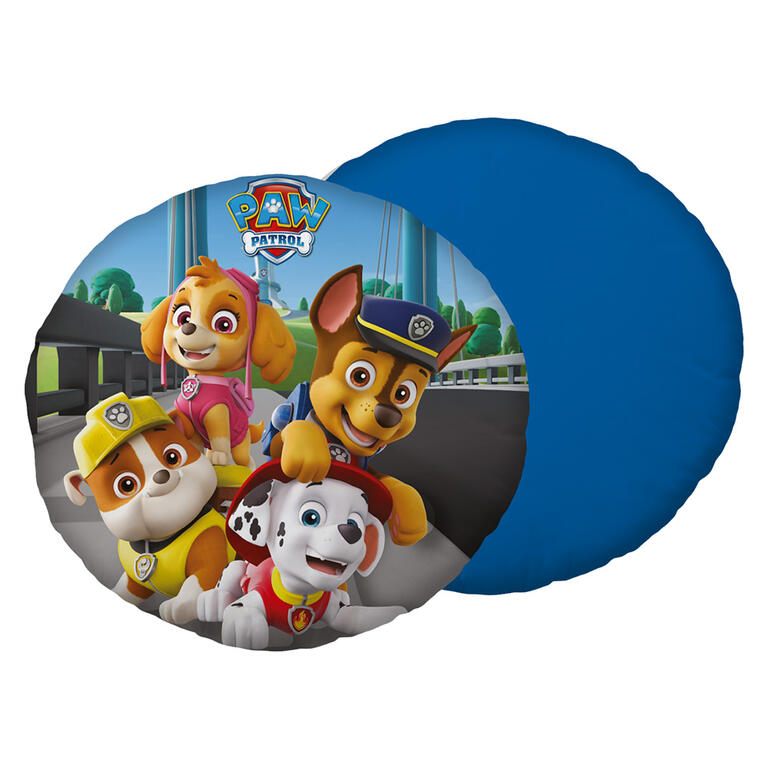 Obrázok Jerry Fabrics Tvarovaný Vankúšik Paw Patrol PP161, priemer 40 cm