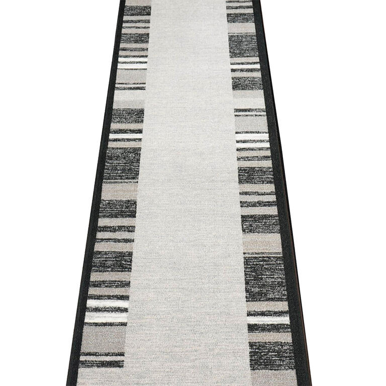 Kusový koberec GENEVE sivá 67 x 350 cm