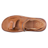 Pánske kožené sandále na suchý zips 3