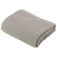 Fleecová deka MILENA svetlo šedá 150 x 200 cm 3