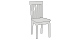 Stoličky - sedadlo 2ks